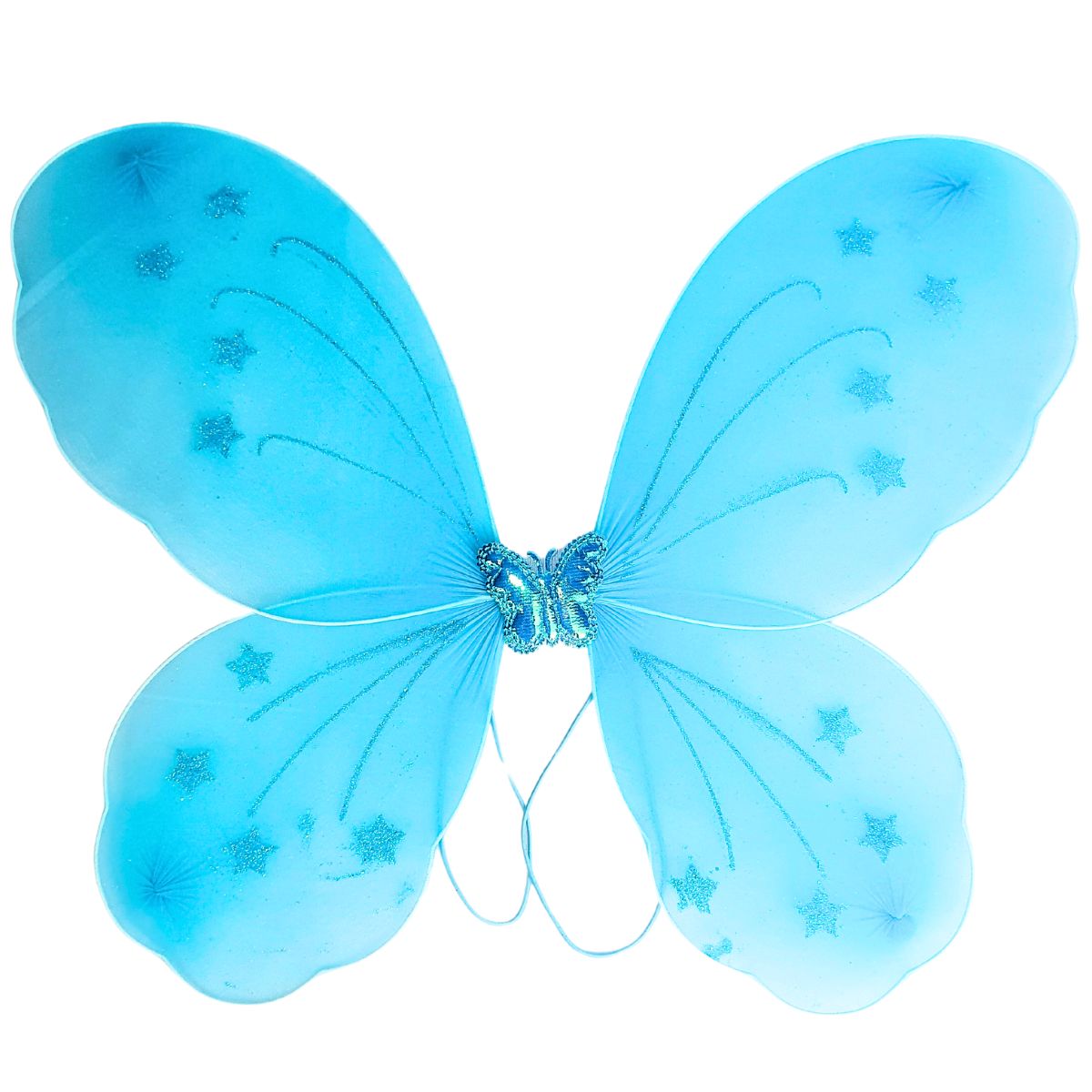 Kit Asa de Borboleta Acessórios Fantasia Carnaval Azul Kit Asa de Borboleta Acessórios Fantasia Carnaval Azul